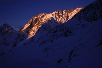 le prime luci del sole sulla Sengla (29-10-2000)