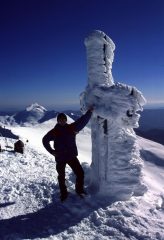 Stelvio in vetta al Monte Giovo (11-2-2011)