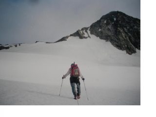 Salendo alla Ruinette..in alto a dx