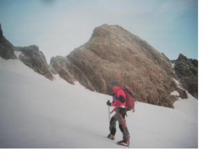 Verso il passo Tuckett...