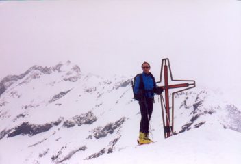 dalla vetta la P.Fornet dei Dents du Midi