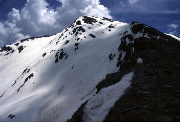 salendo verso la cima del Faraut (15-6-2002)