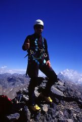 Stelvio in vetta al Brec de Chambeyron (24-6-2002)