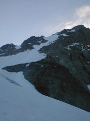 la via di salita