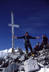 Stelvio in vetta alla Presanella (19-8-2002)