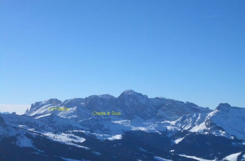 La Palacia e la Cresta di Siusi