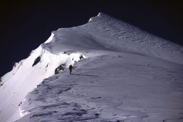 la bella cresta finale della Cima di Pertega