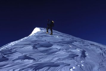Parte alta della cresta