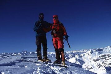Stelvio e Gianni in vetta
