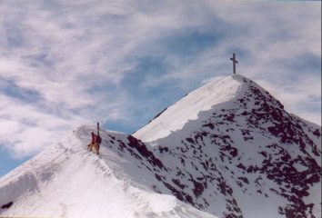La cresta Est del LempersBerg in prossimità della vetta.