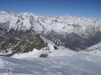 la dorsale dalla cima