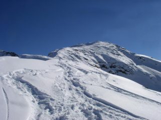 dorsale finale verso la cima