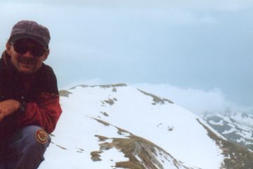 Cima Trieste vista da cima Capo di Pezza