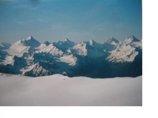 Il Vallese dalla vetta...