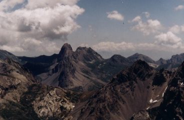 Dalla cima verso la Meja
