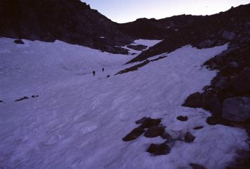 salendo verso il Col de la Division (6-7-2003)