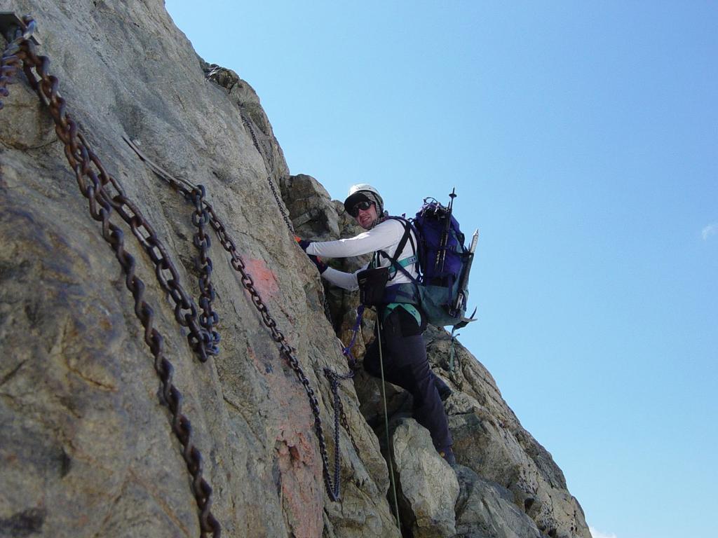 Stelvio sale lungo la via ferrata (9-8-2003)