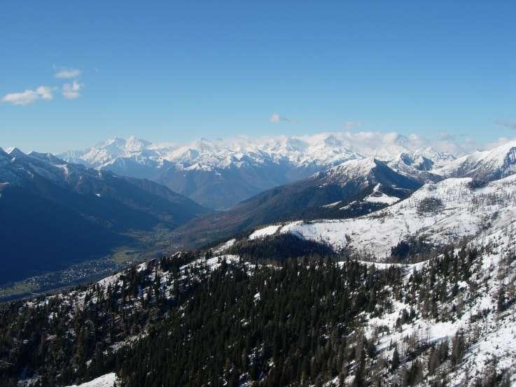 Panorama dalla vetta