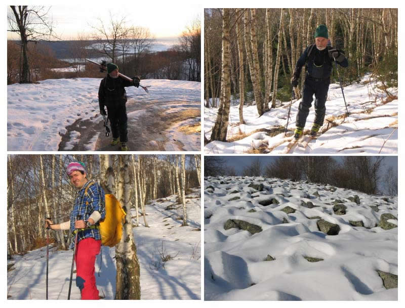 Le varie fasi della gita