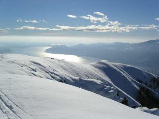 la dorsale del Pizzo Pernice
