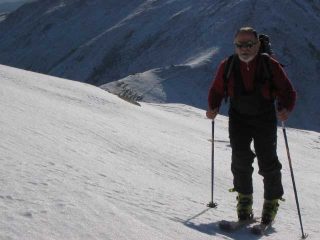 Martino nei pressi delle baite di Moriondo