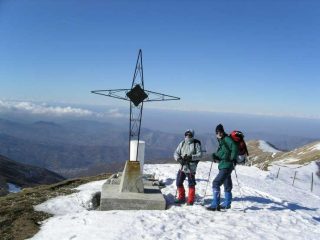 In vetta al Monte Ebro