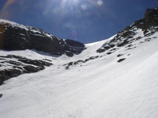 il pendio del seracco
