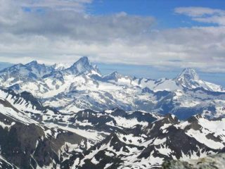 Panorama dalla vetta