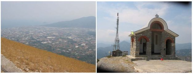 Dalla vetta il panorama