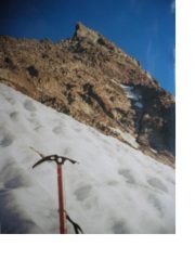 La Tour Noir dalla via normale di salita...