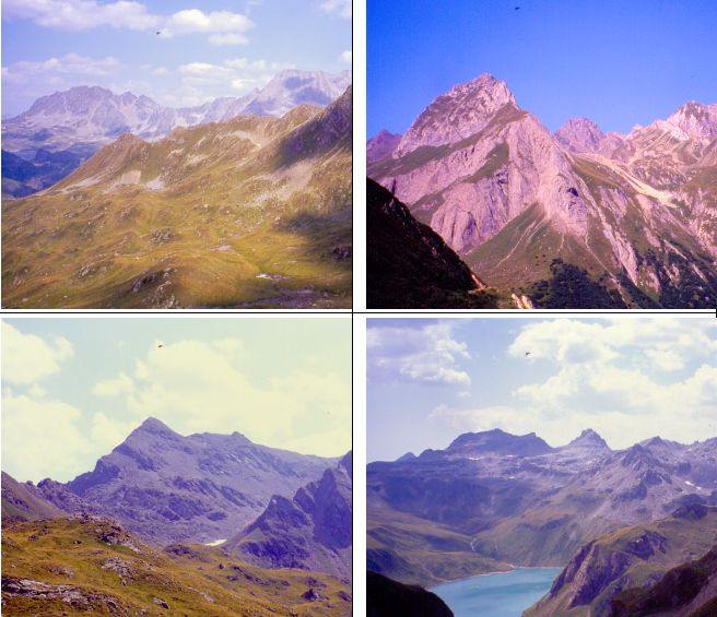 verso 1)Fiorina 2)Gh. di Ban 3) Corni di Nefelgiù 4)Vannino