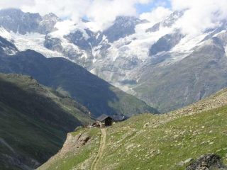 La Taschhutte al ritorno
