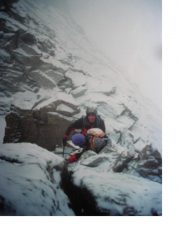 Allo Zinalrothorn oggi e' cosi'...