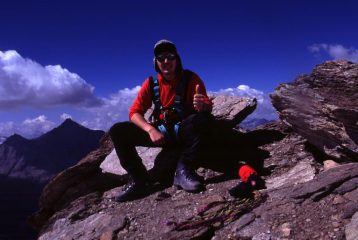 io in vetta alla Punta d'Arnas (5-9-2004)