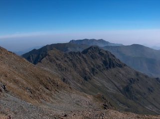 La cresta già percorsa