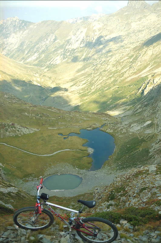 IL LAGO DELLA VACCA DAL COLLE DEL SABBIONE