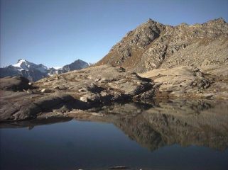 Lago di Vercellina 2484 m.