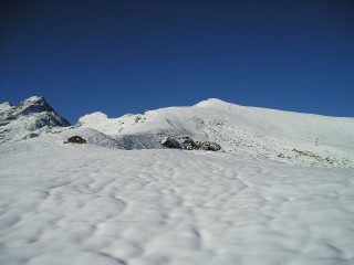 punta cia e sotto la baita delle capre