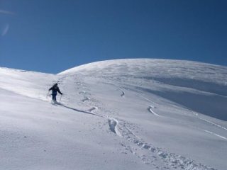 scendendo dal panettone finale