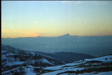Cio' che si vede da sopra la Balma, quando torni in auto a recuperare la fotocamera alle 17.30