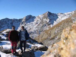 In cima alla vetta con Fulvio