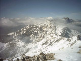 Dalla vetta, panorama del M.Prena