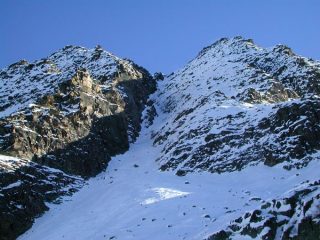 Il canale di discesa