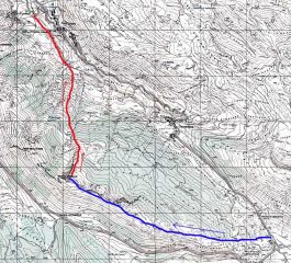 Itineraio di traversata