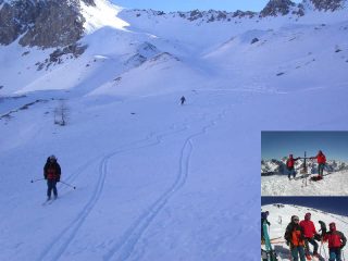 Vallone del Cassorso, in vetta e al colle.