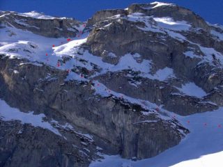 Itinerario di salita e discesa