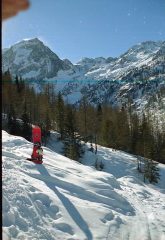 salendo sulla farina lungo rio la paur