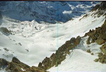 al di la' della forcella, verso il santuario di S.Anna, ..ma si scendera'?