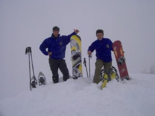 Io e Giorgio in punta
