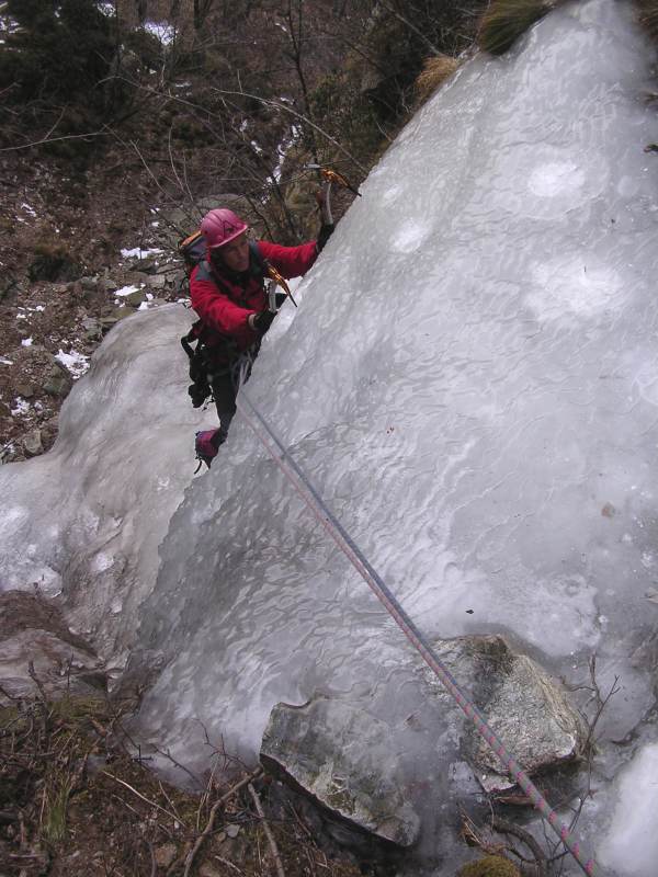 renato in uscita al secondo muretto